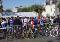 Ravitaillement à Sablé sur Sarthe