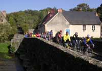 la traversée du pont d'Asnisère