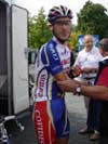 Jimmy avant le départ à Châteauroux